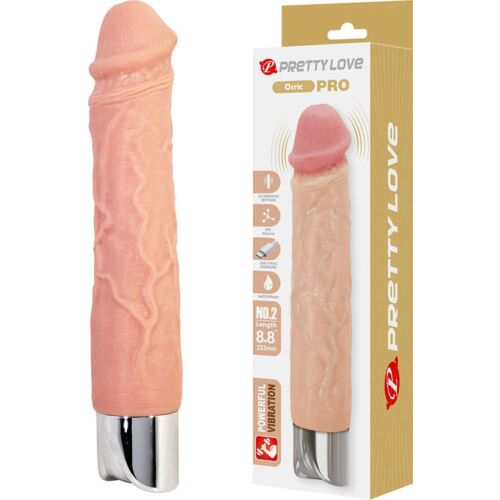 Realistische Vibrator Pretty Love Osric Pro met dieptevibraties