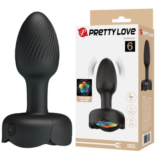 PRETTY LOVE Oplaadbare Vibrerende Anale Plug 10 Standen