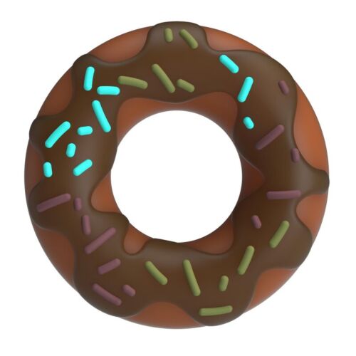 Ring FOR HIM SUPER DONUT met kleurrijke sprinkles