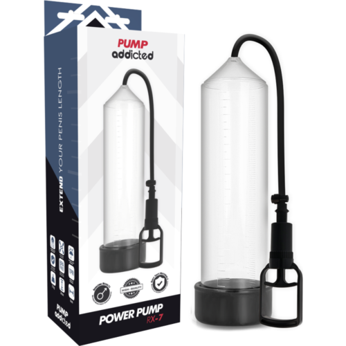 Bomba alargadora PUMP ADDICTED RX7 Transparente