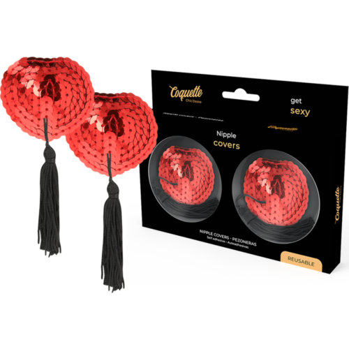 Cubre pezones Coquette Chic Desire met zelfklevende tape