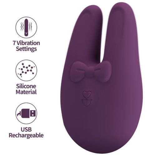 ROMANCE Bunny Externe Stimulator met 7 Modi