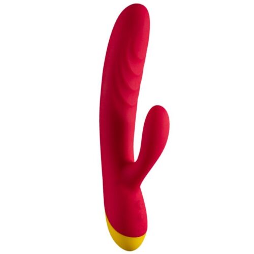 ROMP Jazz Oplaadbare Rabbit Vibrator in Rood