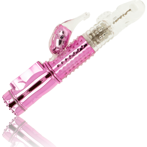 Vibrator OHMAMA met rotatiefunctie en clitorisstimulator