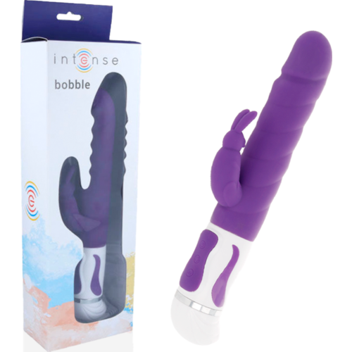 Vibrador Rabbit INTENSE FUN Bobble met Rotatie en Vibratie