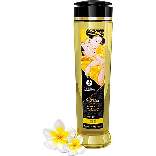 Massageolie SHUNGA Serenity 240 ML met MONOI aroma