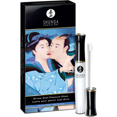 Lipgloss SHUNGA - Goddelijke Kokoswater met 3-in-1 effect