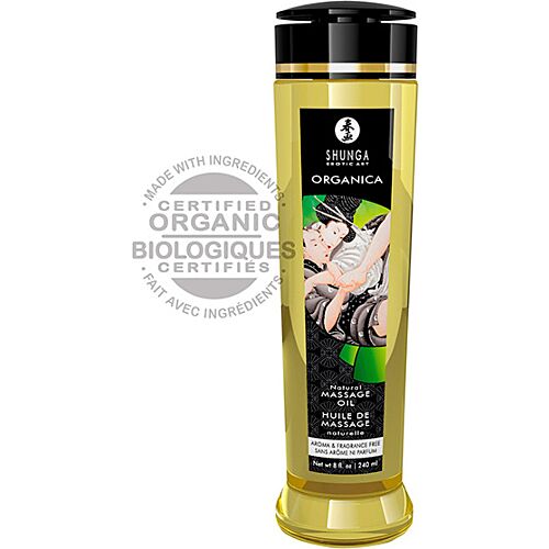 Massageolie SHUNGA - Natuurlijke organische olie 240 ML
