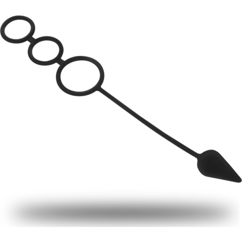 Plug Anal OHMAMA FETISH met Anillo voor Penis en Testikels