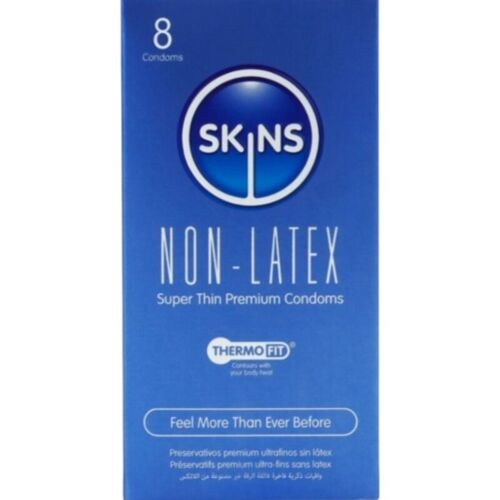 Condoom SKINS Latexvrij Pakket van 8
