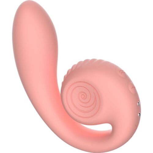 Vibrador SNAIL VIBE GIZI met dubbele stimulatie
