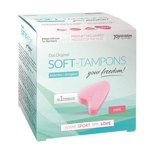 Soft Tampons Mini Caja de 3