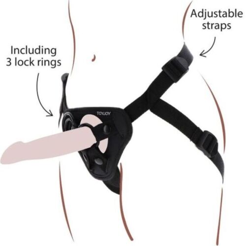 Arneses GET REAL - Strap-On Hharnas met Kussen