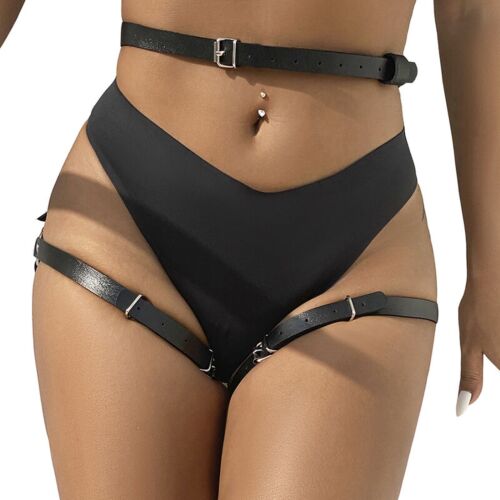Harnas SUBBLIME FETISH One Size met kettingdetails
