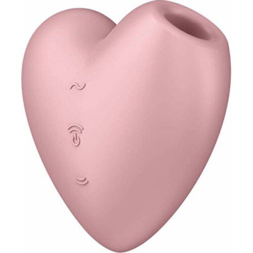 Satisfyer Cutie Heart Air Pulse clitorisstimulator en vibrator