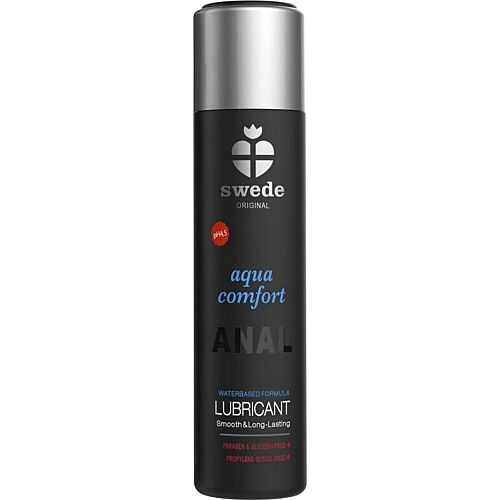 Lubricant SWEDE Aqua Comfort 60ml - Premium anale glijmiddel