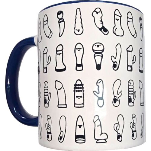 Taza Diablo Picante 370 ml met Vibratorontwerpen