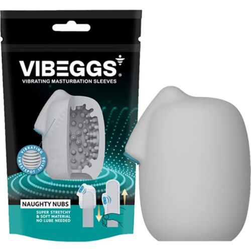 Masturbator Vibeggs Naughty Nubs met vibratie