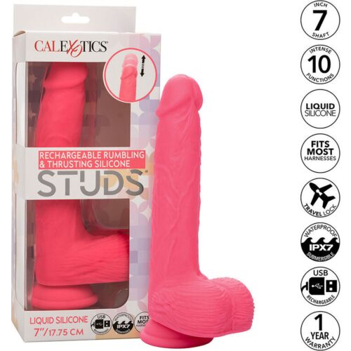 Vibrador Realistisch CALEXOTICS Studs met 10 Vibraties
