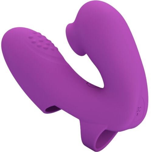 Vibrador Vinger Pretty Love Athena met Clitorisstimulator