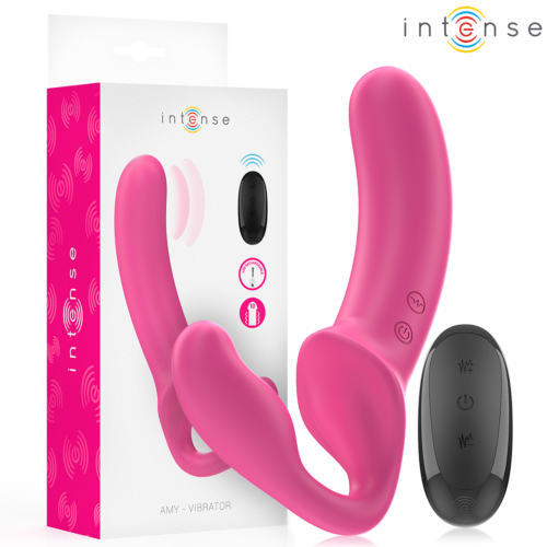 Vibrator Dubbel INTENSE AMY met afstandsbediening