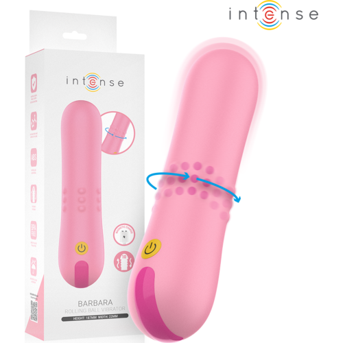 Vibrator INTENSE BARBARA met roterende parels