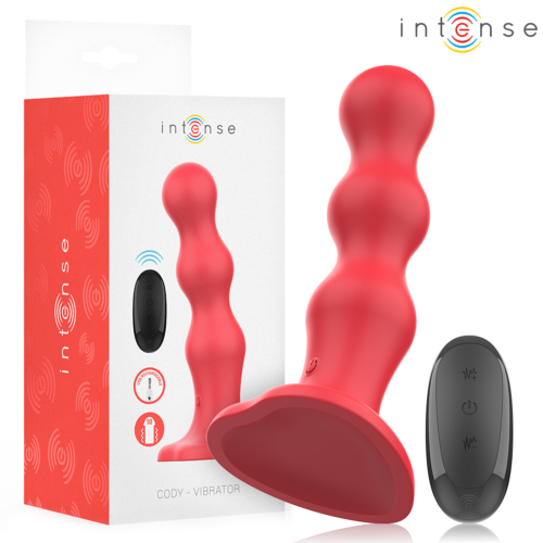 Vibrator INTENSE CODY met Zuignap en Afstandsbediening