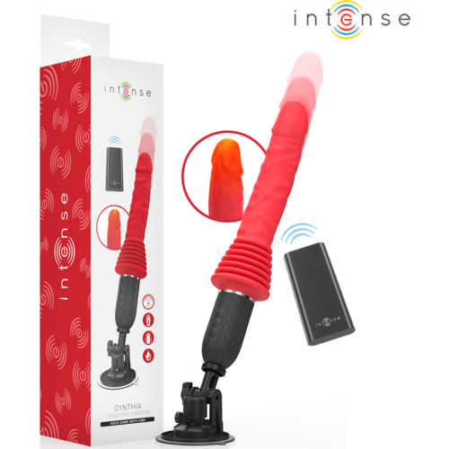 Vibrator INTENSE CYNTHIA met stuwende beweging en warmte