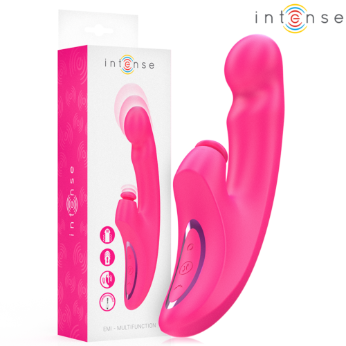 Vibrator INTENSE EMI 3 en 1 met 10 vibratiemodi