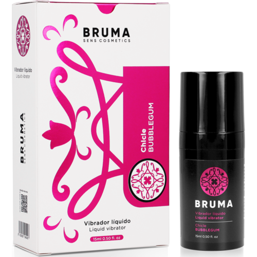 Vibrator vloeibaar BRUMA Kauwgom 15 ml - Ultra glijdend
