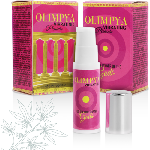 Vibrator vloeistof OLIMPYA Power met cannabiszaadolie