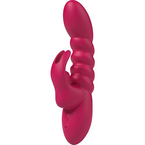 Rabbit vibrator PARTY UP Bryunlun met gebogen shaft
