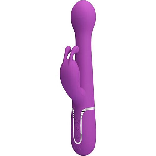 Vibrador Rabbit Pretty Love Dejon met dubbele stimulatie