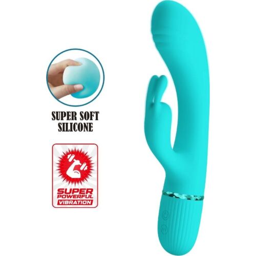 PRETTY LOVE Scocco Rabbit vibrator met flexibele kop