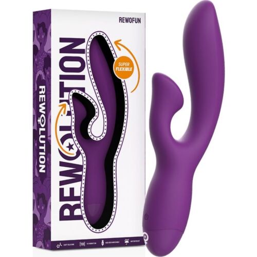 Vibrador Punt G REWOLUTION REWOFUN met Rabbit