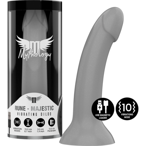 Dildo MYTHOLOGY Rune Majestic S met krachtige vibratie