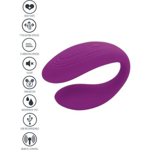 Vibrator voor stellen XOCOON Bound Love met afstandsbediening
