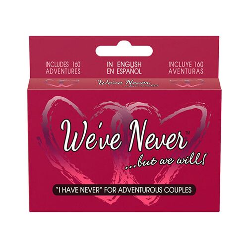 Kaartspel KHEPER GAMES We Have Never voor koppels