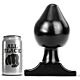 Anaalplug All Black 19 cm - geleidelijke opening