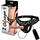 Harnas met Vibratie Harness Attraction George 19 cm