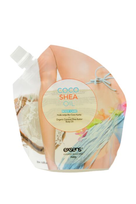 Exsens Kokosolie Shea Butter 250 ml voor diepe hydratatie