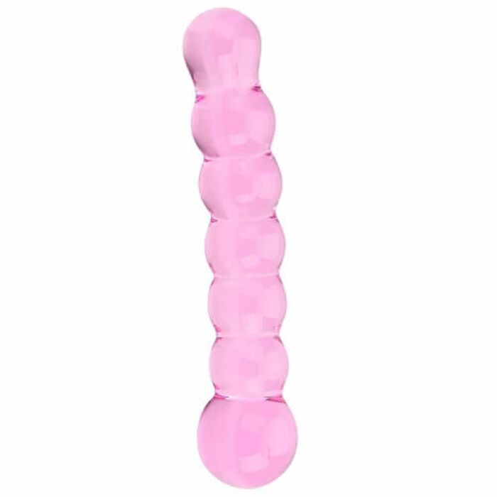 Spectrum Ribbed Glass Dildo Spectrum Ribbed Glass Dildo