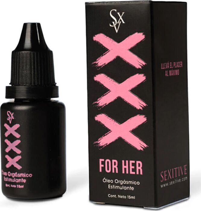 Olie SEXITIVE XXX For Her voor de clitoris