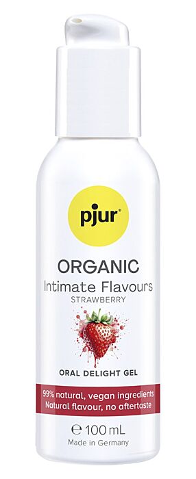Smaakgel Pjur ORGANIC Intimate Flavours Strawberry