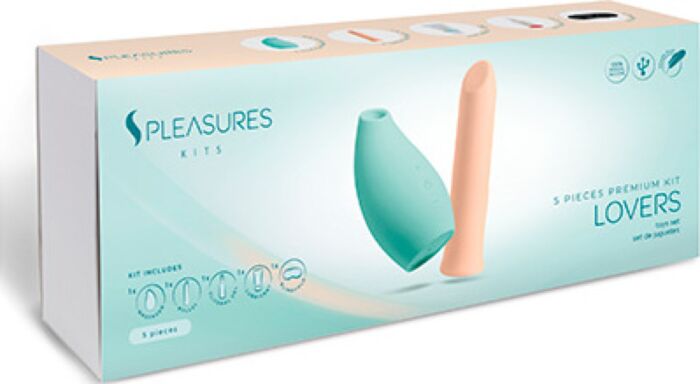 S Pleasures Kits Lovers Kit – drukgolfstimulator & bullet vibrator
