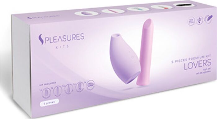 Lovers Kit van S Pleasures Kits - 2-speeltjes set Lovers Kit van S Pleasures Kits - 2-speeltjes set