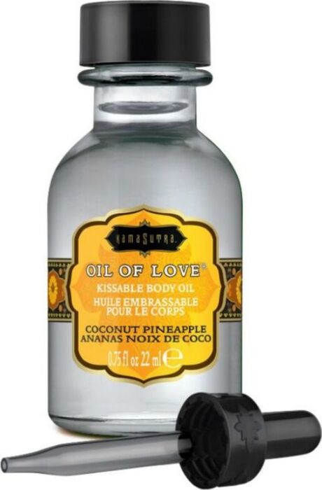Eetbare olie KAMASUTRA kokos & ananas 22 ml