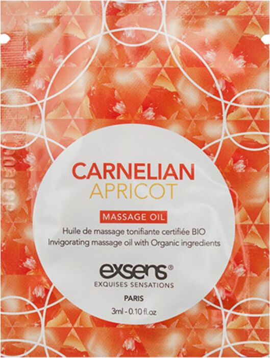 Massageolie Exsens Carnelian Apricot 3 ml Massageolie Exsens Carnelian Apricot 3 ml