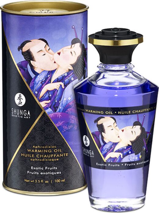 Shunga massageolie warmte-effect 100 ml Shunga massageolie warmte-effect 100 ml