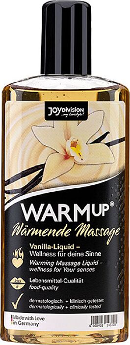 JOYDIVISION WARMup verwarmende massageolie 150ml